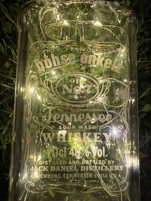 Böhse Onkelz ES IST SOWEIT Jack Daniels Flaschenlampe LED Warmweiß Lampe