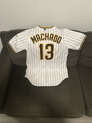 Nike Authentic San Diego Padres Manny Machado #13 Baseball