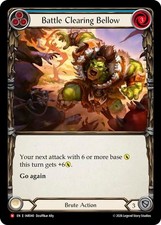 Flesh and Blood TCG IAR Battle Clearing Bellow (#IAR040, Rainbow Foil, Majest NM