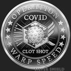 2025 1OZ OPERATION WARP SPEED PROOF  Silver Shield - "IN-HAND" ICONIC 316 MINTED