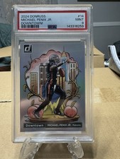 2024 Donruss Optic Michael Penix Jr Downtown #14 PSA 9 RC Atlanta Falcons Rookie
