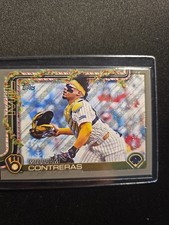 2025 Topps Holiday - William Contreras #H21 Holiday Silver Glitter