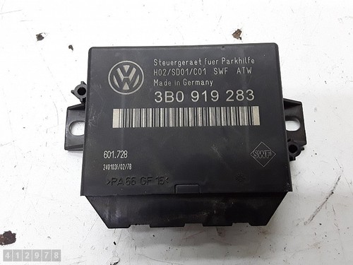 VW PASSAT STEUERGERÄT PARKTRONIC SENSORMODUL 3B0919283 BJ 2004