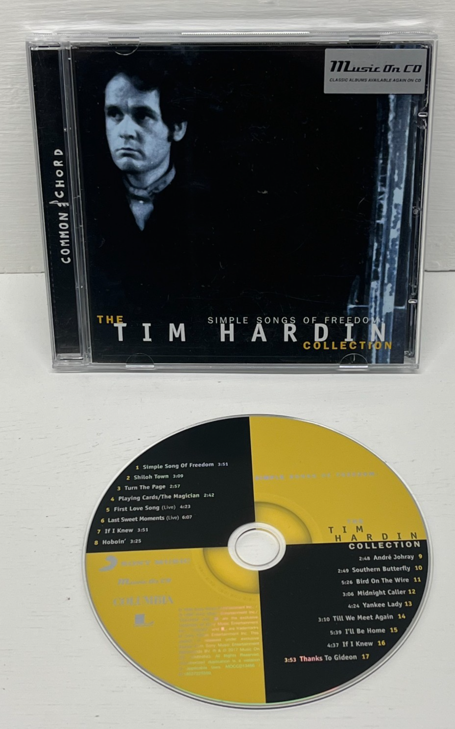 THE TIM HARDIN COLLECTION Simple Songs Of Freedom Music On CD / Sony Legacy 1996