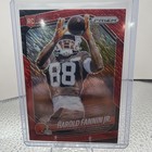 2025 Panini Prizm Football Red Shimmer Harold Fannin Jr. #399