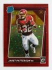 2021 Donruss Optic Football Red Stars Jaret Patterson #297 CSG 9.5