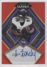 2022 Wild Card Auto Mania Diamond Red Rainbow Isaiah Likely #AM-D15 Auto 2b7