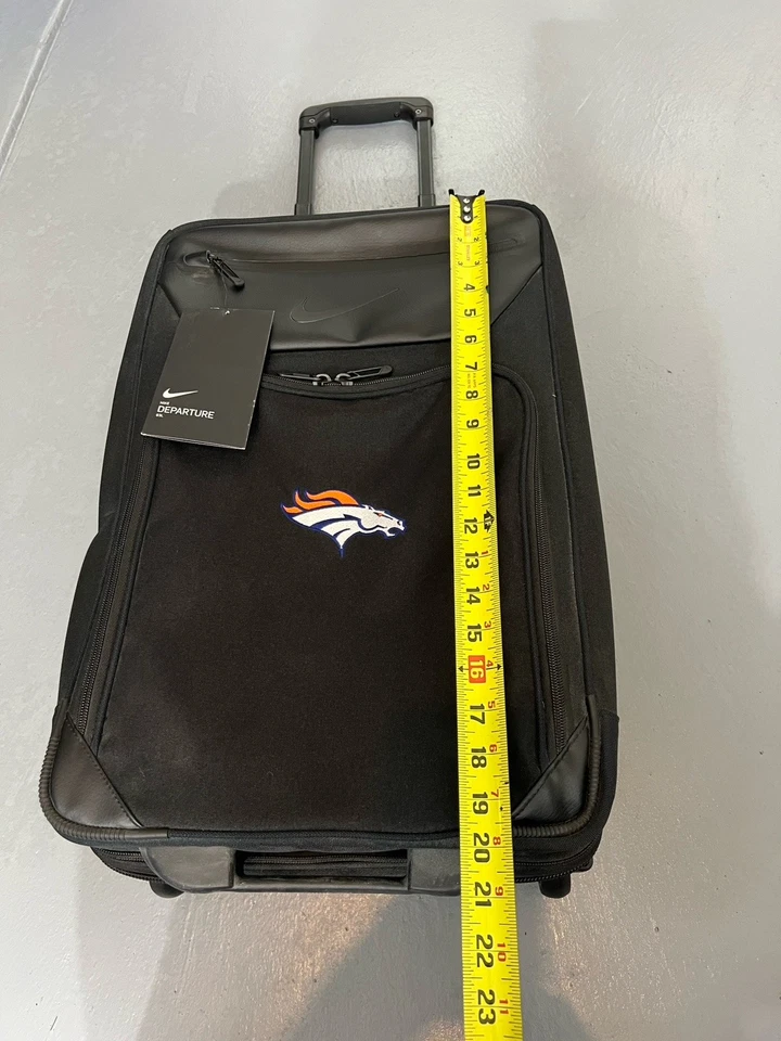 Nike Denver Broncos 2 Wheel Carry On Luggage   - Image 3 of 4