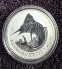 2020 Australian  Striped Marlin 2 Dollars 1 1/2 oz .9999 Fine Silver 1.5 oz