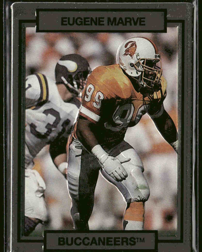 1990 Action Packed Eugene Marve #266 Tampa Bay Buccaneers
