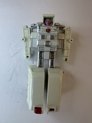 Vintage GOBOTS Rest-Q MR-15 POPY.D.S 1983 Japan (bad shape, no wheels)