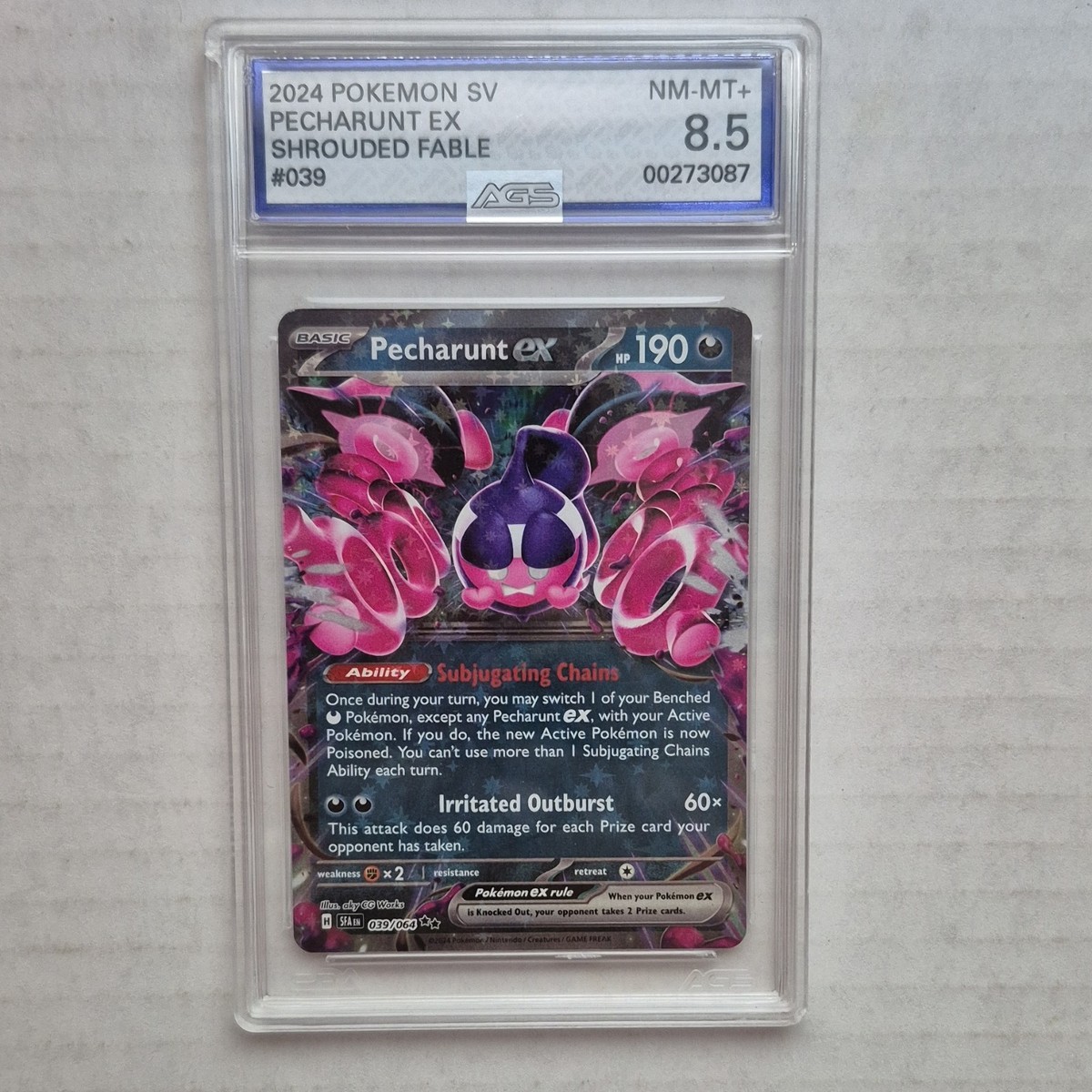 pecharunt ex pokemon card Amazon.com: Pokemon Pecharunt ex 085/064