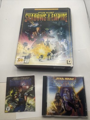 Star Wars: Shadows of the Empire PC CD-Rom Big Box Vintage RARE 1997