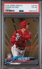 2018 Topps #US189 Shohei Ohtani (RC Year) GOLD /2018 3-Game HR Streak PSA 6
