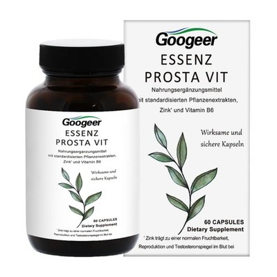 Pflanzenextrakte, Kapseln für die Gesundheit der Prostata und Blase   Zink un