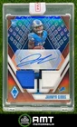 Jahmyr Gibbs RC Jersey Auto 2023 Panini Phoenix 26/125 Orange Detroit Lions