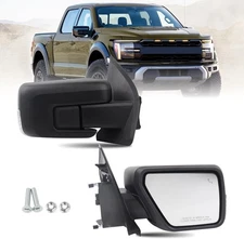 Door Mirror 13Pins Compatible With 2021-2023 Ford F-150 Right Passenger Side Tex