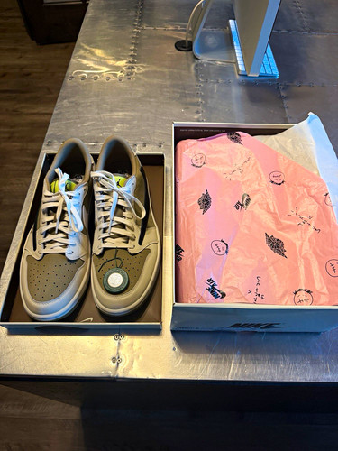 Nike Air Jordan 1 Low Retro Golf Travis Scott Mens 12.5