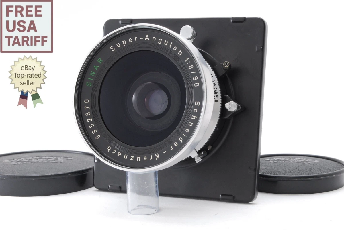 Schneider Super-Angulon 90mm Focal f/8 Camera Lenses for sale | eBay