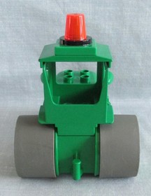 LEGO DUPLO BOB THE BUILDER CONSTRUCTION ROLEY THE STEAMROLLER ~ 100% COMPLETE