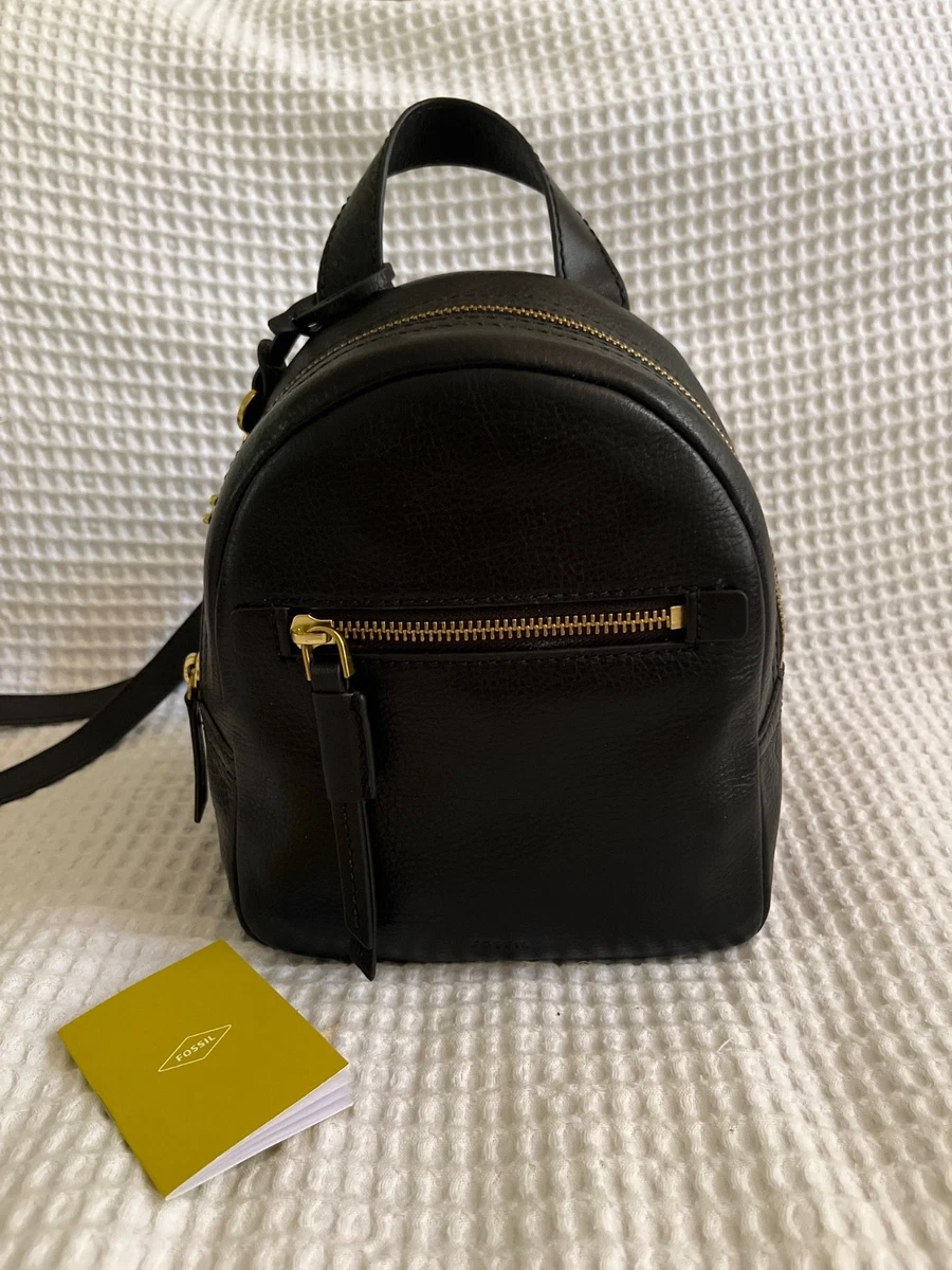 fossil monogram mini backpack ZB7776101 Megan Handbags Natural – Balilene 1 back zipper pocket Fossil® • Blaire Mini Backpack