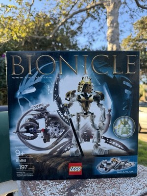 NEW RARE Hard To Find LEGO BIONICLE: Takanuva 8597 197pcs