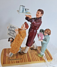 Norman Rockwell 'Happy Birthday, Dear Mother' Figurine The American Family
