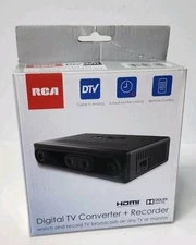 RCA Digital TV Converter & Recorder DTA880 (no remote) Tested! 