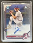 2022 Bowman Draft JR Ritchie Chrome Auto 1st Prospect #CDA-JR Braves