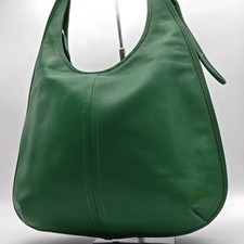 Borsa Coach Ergo pelle verde monospalla charm hobo rara riedizione vintage