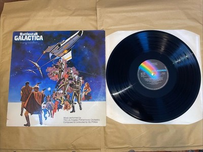 BATTLESTAR GALACTICA - OST - 12 lp 1978 Vgc/ex- A1/B1 Factory Sample