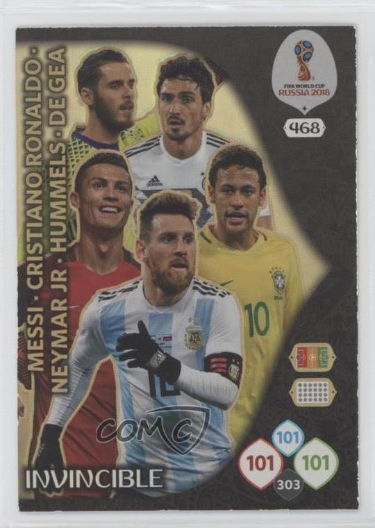 2018 Panini Adrenalyn XL Fifa World Cup - Invincible Lionel
