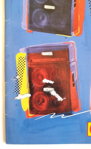 Crate Amplification 1988 sales catalog brochure St Louis Music Malmsteen Stryper - Picture 3 of 9