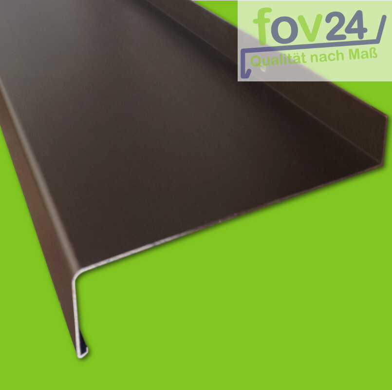 Alu-Fensterbank Außen Anthrazit RAL7016 – Verschiedene Längen, Ausladung 50 Mm, Made In Germany
