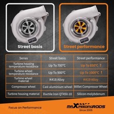 Gt3076 Gt3037 Gt30 T3 Flange Ar .60 Anti-surge Universal Turbo Charger 500bhp