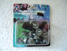 " NIP " NOS " Champ 3/8" 10mm Silver Replacement Cleats " HARD TO FIND ITEM "
