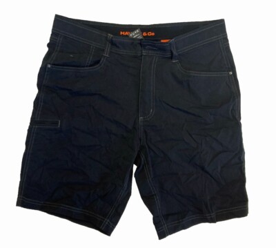 Hawke & Co. Men's Viking Cargo Shorts Black
