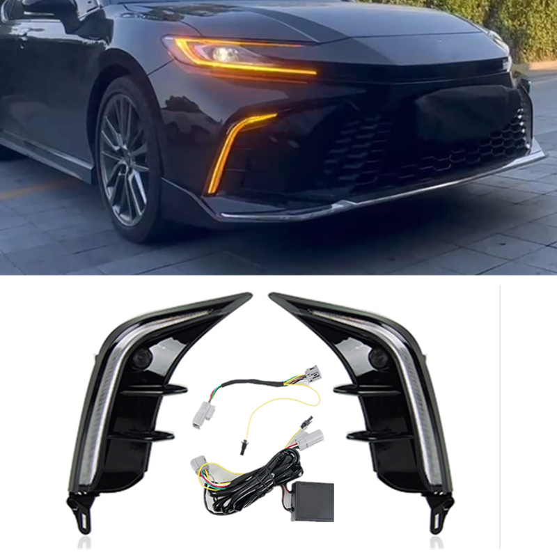 For 2025 2026 Toyota Camry SE XSE LED DRL Daytime Running Light/Front Fog Lights For 2025 2026 Toyota Camry SE XSE LED DRL Daytime Running Light/Front Fog Lights