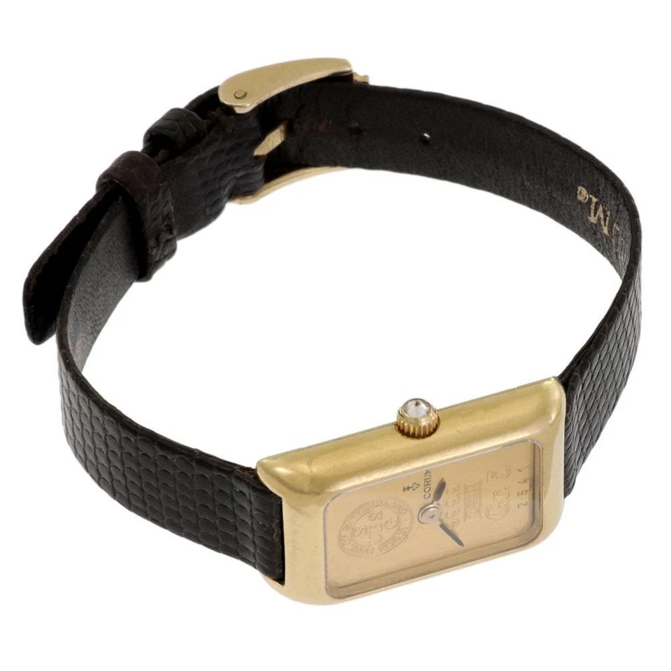 Corum Oro Amarillo 18k 5gr. Lingote 999.9 Barra Oro Fino Reloj Damas LIQUIDACIÓN Foto 2 de 4