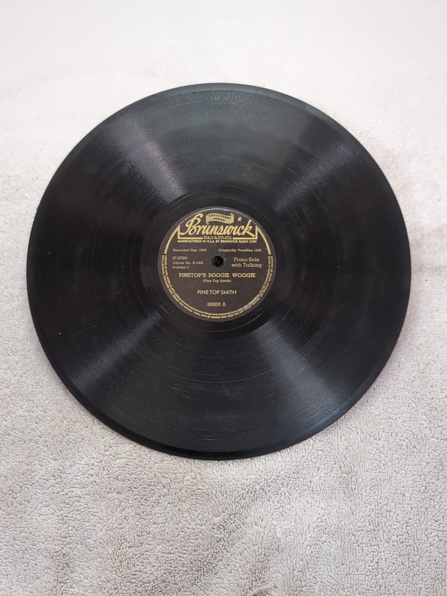 78 RPM Pinetop's Boogie Woogie Pinetop's Blues Pinetop Smith