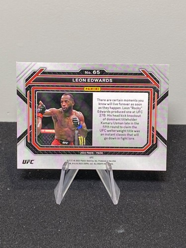 2023 Panini Prizm UFC Base - COMPLETE YOUR SET - Base 1 to 200 - Pick Your Cards - Picture 129 of 397