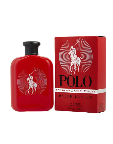 Ralph Lauren Polo Red Remix X Ansel Elgort Eau de Toilette for Men