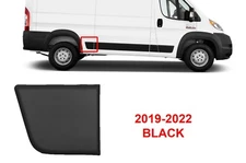 FOR DODGE RAM PROMASTER REAR DOOR TRIM BODY MOLDING QUARTER PANEL COVER RIGHT