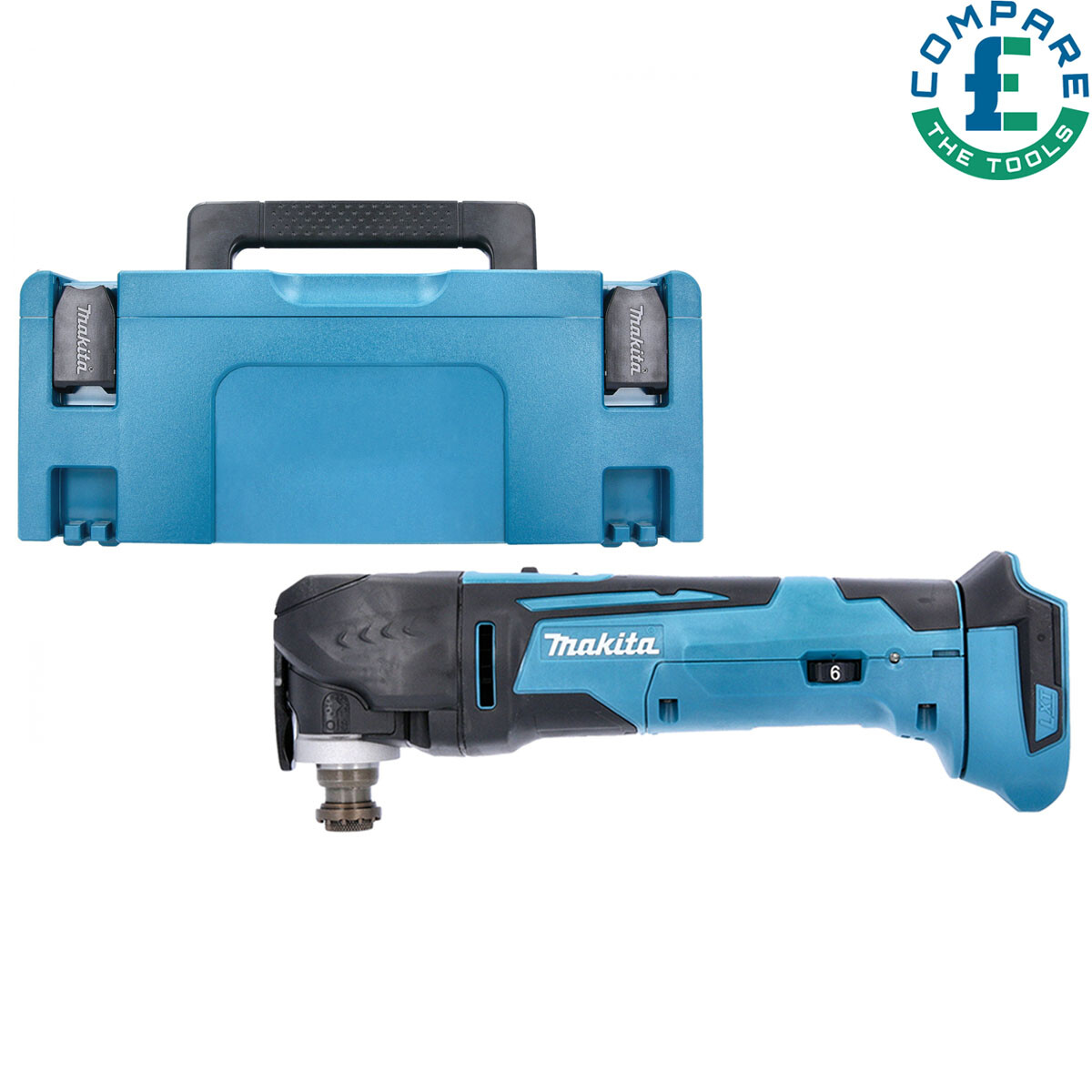 Makita DTM51Z 18v Lithium Multi Tool Keyless Blade Change + Makpac Case DTM51ZJ