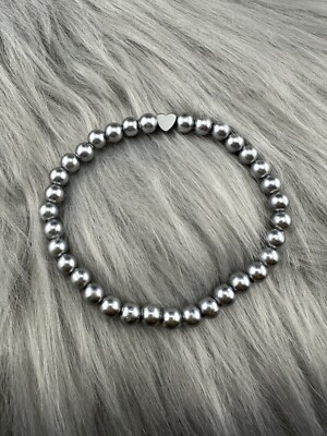Perlenarmband Damen Herz Miracle Beads Effekt Schmuck Geschenk Geburtstag Edel