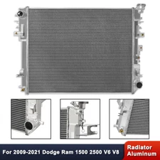 Aluminum 3 Rows Radiator For Dodge Ram 1500 2500 3500 4000 V6 V8 2009-2021 AT MT