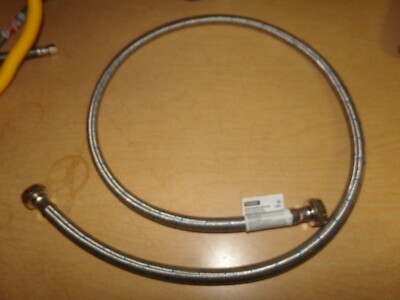 NEW Everbilt 5' Braided Stainless Steel Machine Supply Line 3/4'' x 3/4'' Cold Wat