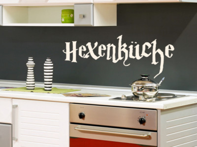 S317 XXL Wandtattoo ''Hexenküche'' aufkleber spruch Küche Essen