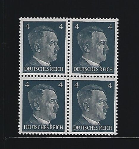 MNH stamp block / Adolf Hitler / PF04 Sc 508   / WWII Germany / 1941 Third Reich - Photo 1 sur 1
