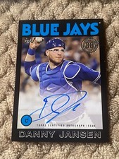 2021 Topps 1986 Baseball Series 2 Danny Jansen #86A-DJA Auto